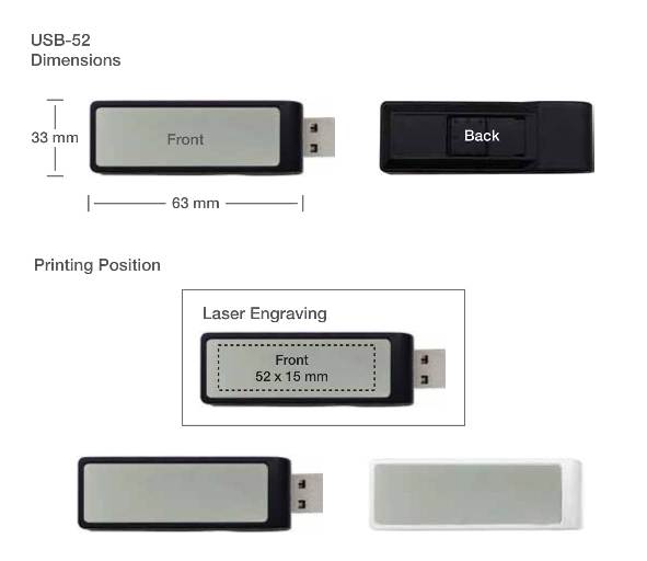 Color Changing Logo USB 8GB