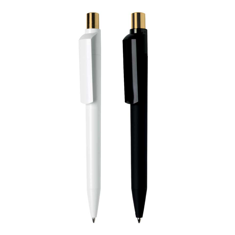 Dot Pens with Gold Push Button