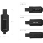 Light-Up Logo Leather USB 32GB