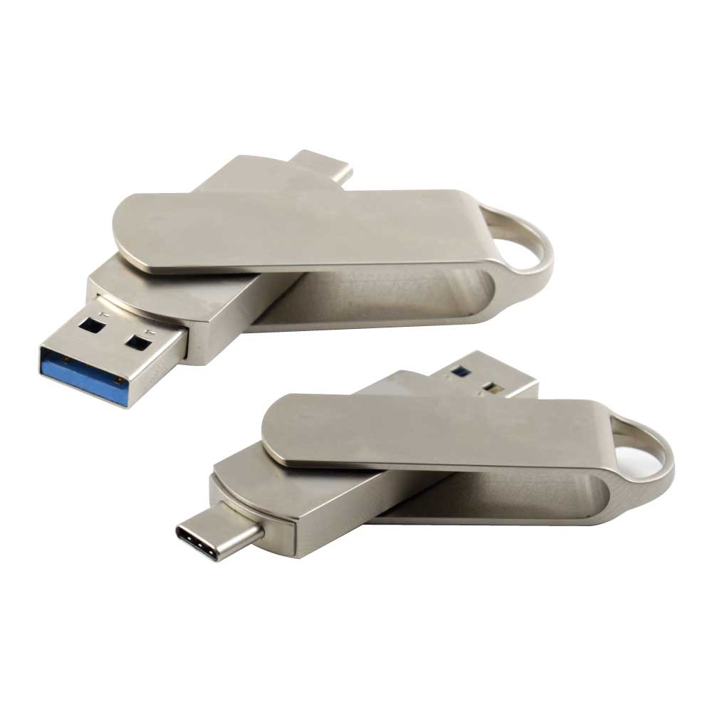Swivel Phone USB OTG Combo