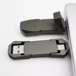 OTG USB Flip in Gun Metal 32GB