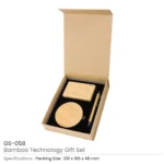 Bamboo Tech Gift Sets in Kraft Gift Box - Image 2