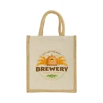 Eco-Friendly Tote Bag | 10 oz Laminated Cotton with Natural Jute Gusset - Image 3