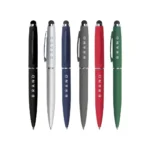 Stylus Metal Pen with Rubberized Finish