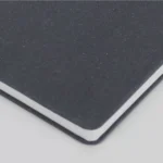 A5 recycled leather notebook