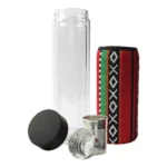 Double Wall Glass Bottles with SADU Sleeve 500ml - Image 3