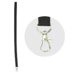 PU Leather Foldable ID Card Holder with Lace & Hook - Image 5