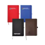 A5 PU Leather Notebooks with Elastic Band, Calendar, Pen Holder - Image 5