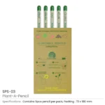 Plantable A Pencils Set