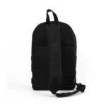 Sling Crossbody Bags In Black Nylon Material - Image 2