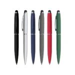 Stylus Metal Pen with Rubberized Finish