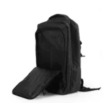 Travel Backpacks in Black Polyester Material - Image 5