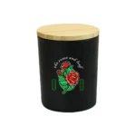 Scented Candles Arabian-Oud & Vanilla Fragrance in Glass Bottle - Image 2