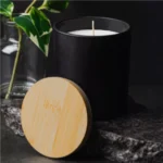 Scented Candles Arabian-Oud & Vanilla Fragrance in Glass Bottle - Image 4