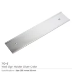 Aluminum Wall Sign Holders